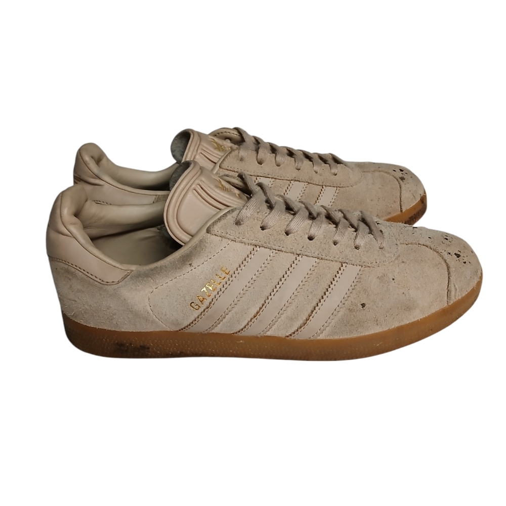 Adidas Gazelle tan khaki mens Sneakers 6.5